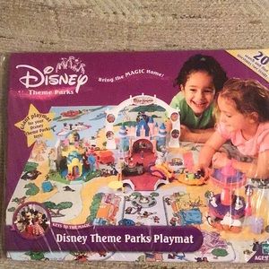 Vintage Disney Theme Parks Playmat